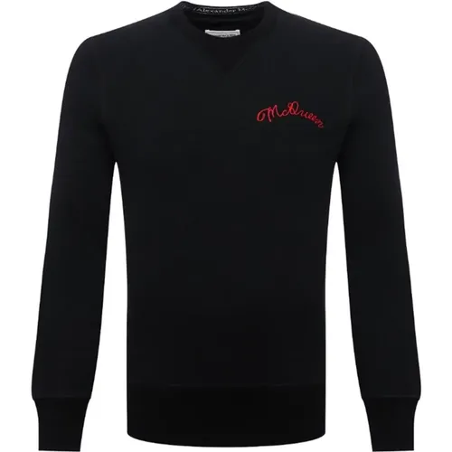 Cotton Sweatshirt Aw22 , male, Sizes: M - alexander mcqueen - Modalova