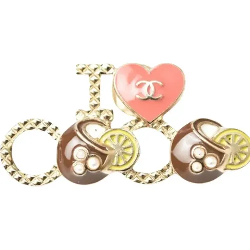 Pre-owned Metal chanel-jewelry , female, Sizes: ONE SIZE - Chanel Vintage - Modalova