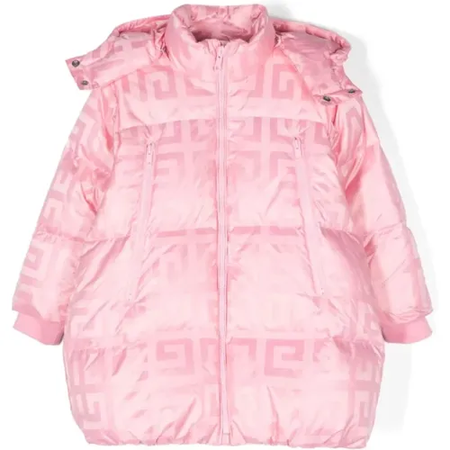 Rosa Daunenjacke mit 4G-Druck - Givenchy - Modalova