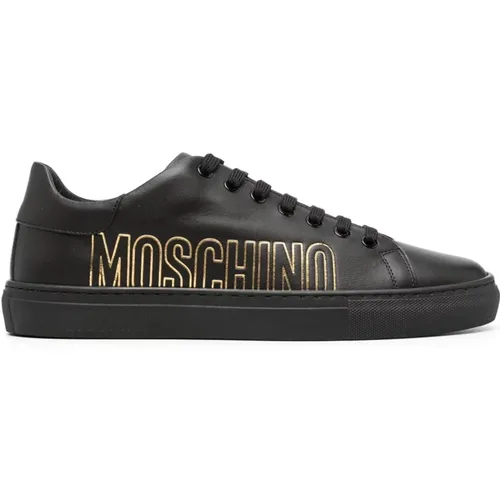 Sneakers , male, Sizes: 11 UK, 8 UK, 7 UK, 9 UK, 10 UK, 12 UK - Moschino - Modalova