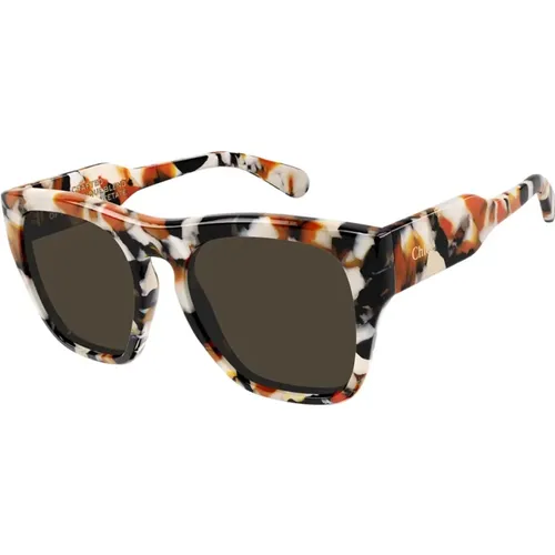 Fashionable Sunglasses for Women , female, Sizes: 55 MM - Chloé - Modalova