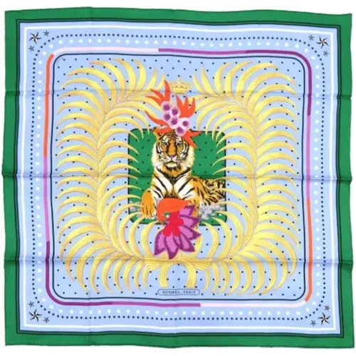 Pre-owned Silk scarves , female, Sizes: ONE SIZE - Hermès Vintage - Modalova