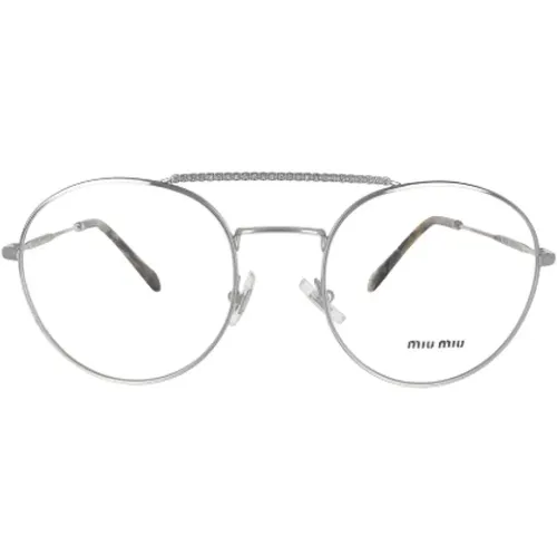 Pre-owned Metal sunglasses , Damen, Größe: ONE Size - Miu Miu Pre-owned - Modalova