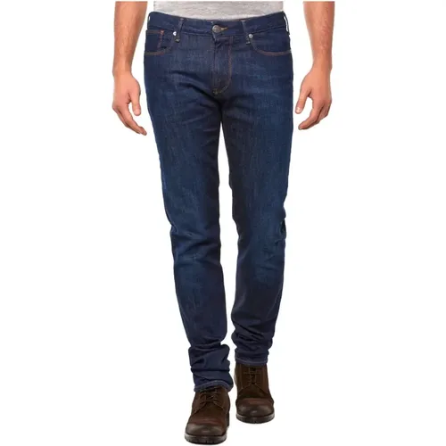 Klassische Denim Jeans für den Alltag , Herren, Größe: W30 - Armani Jeans - Modalova