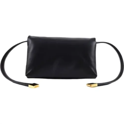 High-Quality Leather Shoulder Bag for Women , female, Sizes: ONE SIZE - Marni - Modalova