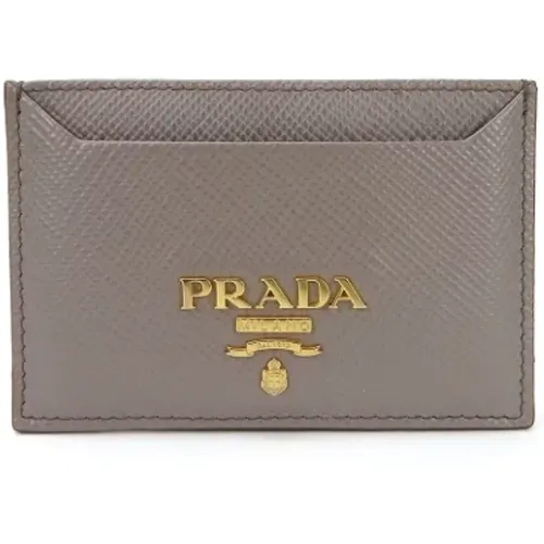 Pre-owned Leather wallets , female, Sizes: ONE SIZE - Prada Vintage - Modalova