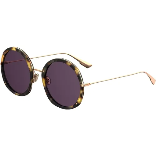 Hypnotic 1 Sunglasses in Havana/Violet , female, Sizes: 56 MM - Dior - Modalova