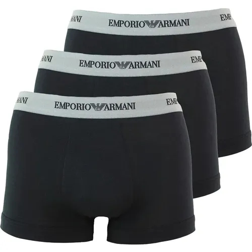 Sportliche Trunk Unterwäsche 3er Pack Herrenshorts - Emporio Armani - Modalova