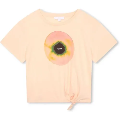Kinder Grafikdruck T-shirts Chloé - Chloé - Modalova