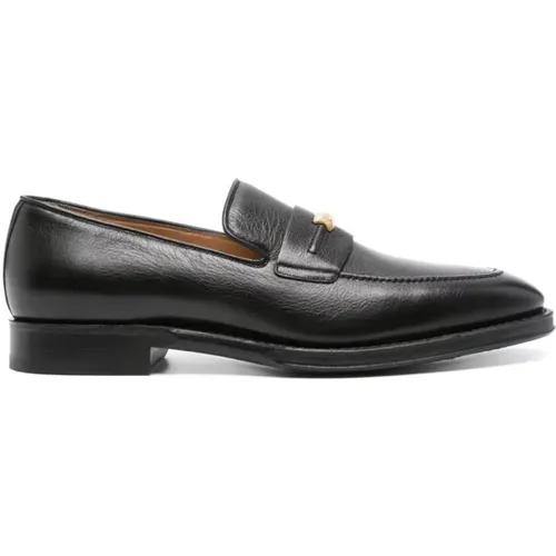 Leather Loafers Men's Shoes , male, Sizes: 7 UK, 9 UK, 8 UK, 10 UK, 11 UK, 6 UK - Bally - Modalova