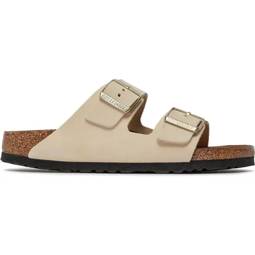 Klassische Ledersandale , Damen, Größe: 36 EU - Birkenstock - Modalova