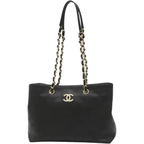 Pre-owned Leather chanel-bags , female, Sizes: ONE SIZE - Chanel Vintage - Modalova