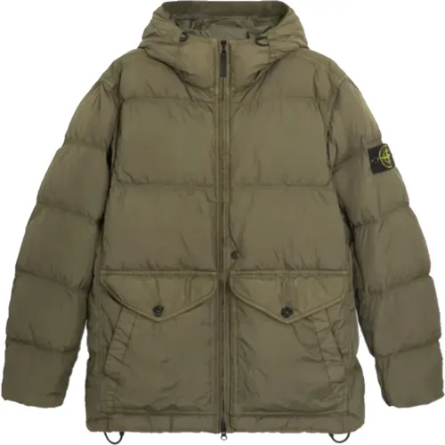 Windproof Crinkle Reps Jacket , male, Sizes: L, 3XL, XL - Stone Island - Modalova