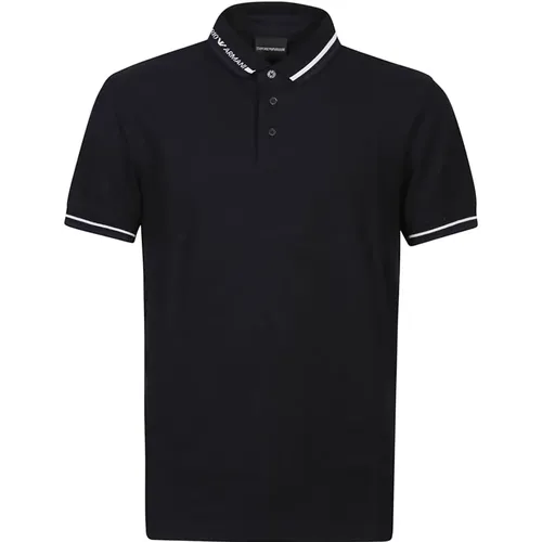 Classic Navy Polo Shirt , male, Sizes: S, XS, 3XL, 2XL, XL, L - Emporio Armani - Modalova