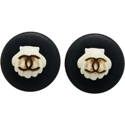 Pre-owned Plastic earrings , female, Sizes: ONE SIZE - Chanel Vintage - Modalova