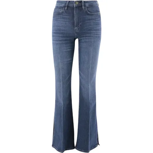 Jeans mit hoher Taille und ausgestelltem Saum - Frame - Modalova