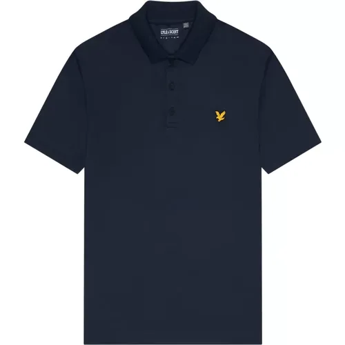 Golf Tech Polo Shirt , Herren, Größe: M - Lyle & Scott - Modalova