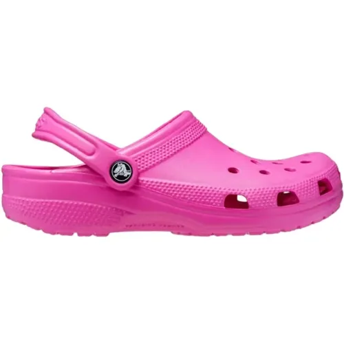 Classic Rubber Slides Unisex , female, Sizes: 6 UK, 3 1/2 UK - Crocs - Modalova