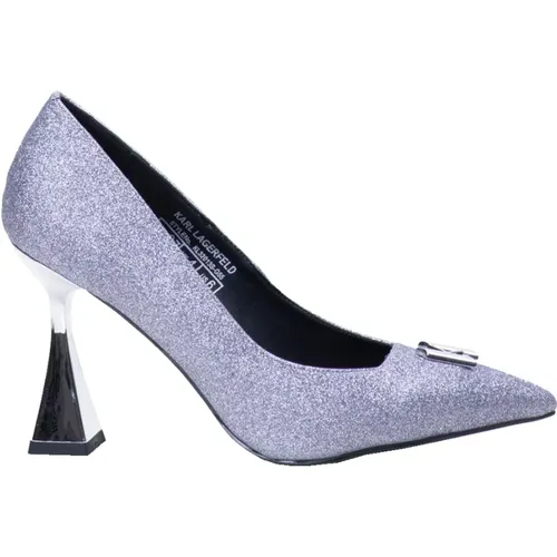 Debut Brooch Court pumps , female, Sizes: 5 UK, 4 UK, 8 UK - Karl Lagerfeld - Modalova