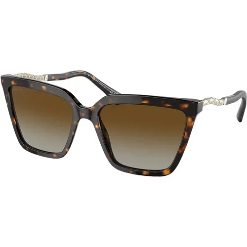 Moderne Sonnenbrille 504/T5 , Damen, Größe: 57 MM - Bvlgari - Modalova