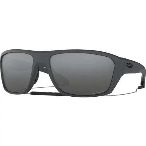 Matte Carbon Sonnenbrille mit Prizm , Herren, Größe: 64 MM - Oakley - Modalova