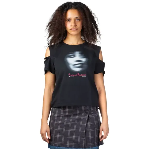 Grafikdruck Punk T-Shirt , Damen, Größe: XS - Our Legacy - Modalova