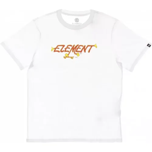 Herren Pusher Optic T-Shirt , Herren, Größe: XS - Element - Modalova