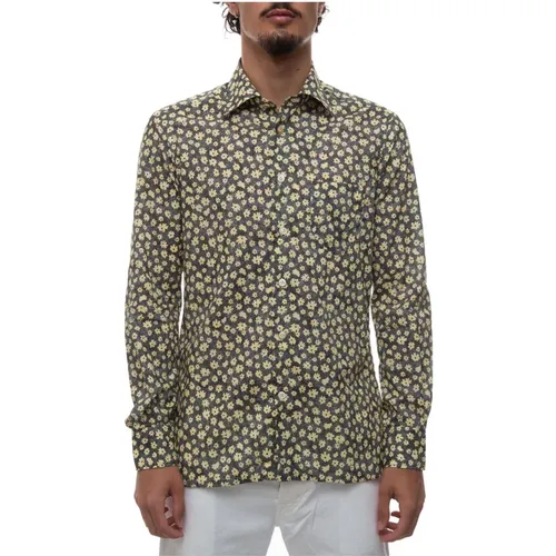 Casual Shirt , male, Sizes: L - Kiton - Modalova