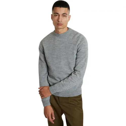 Grey Shetland Wool Sweater , male, Sizes: M, XS, L - L'Exception Paris - Modalova