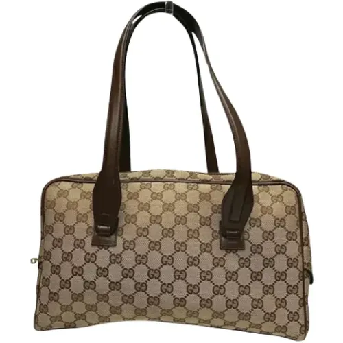 Pre-owned Canvas gucci-bags , female, Sizes: ONE SIZE - Gucci Vintage - Modalova