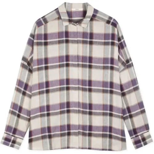 Plaid Deliwool Shirt , female, Sizes: L, S - Sessun - Modalova