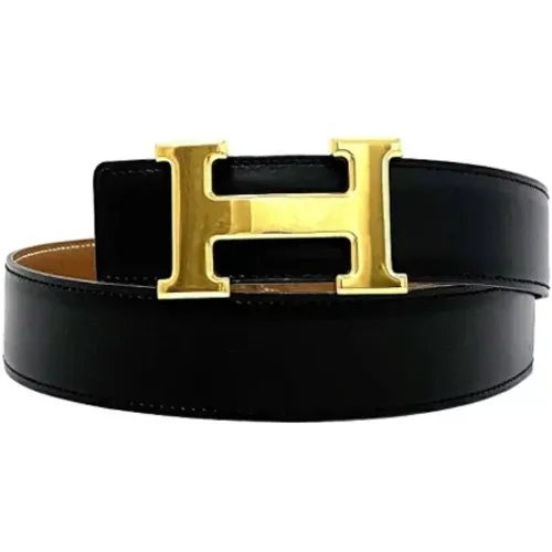 Pre-owned Leather Belt , female, Sizes: ONE SIZE - Hermès Vintage - Modalova