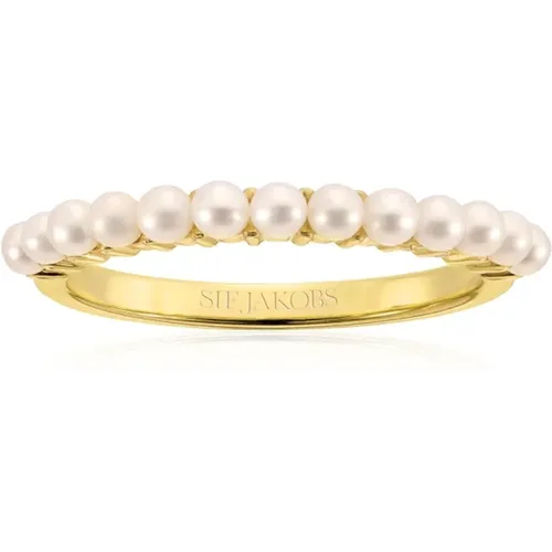 Perlen Ellera Ring , Damen, Größe: 54 MM - Sif Jakobs Jewellery - Modalova