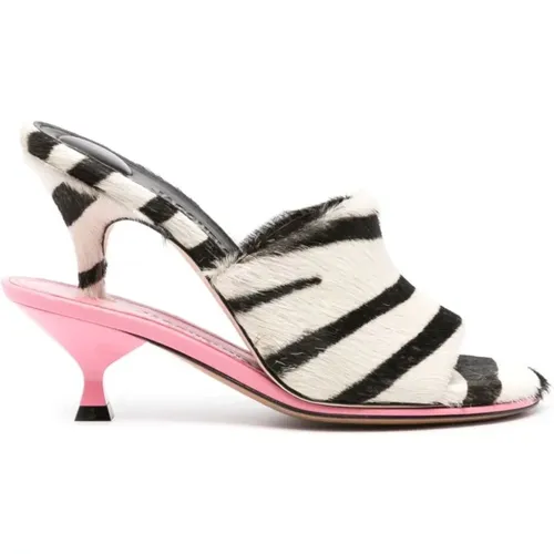 Zebra Print Doppel Mules Jacquemus - Jacquemus - Modalova