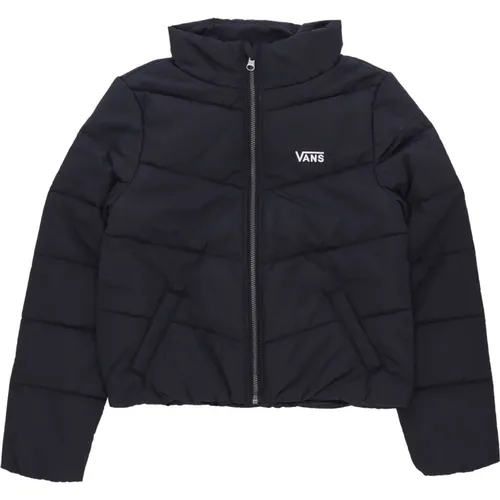 Schwarze Daunenjacke mit Stehkragen - Vans - Modalova