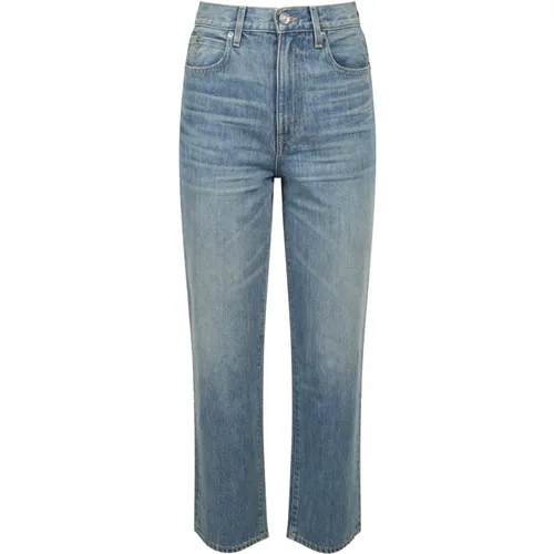 Gerades Jeans , Damen, Größe: W30 - SLVRLAKE - Modalova