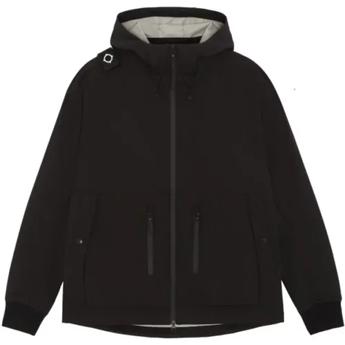 Softshell Hooded Jacket , male, Sizes: L, S, XL - Ma.strum - Modalova