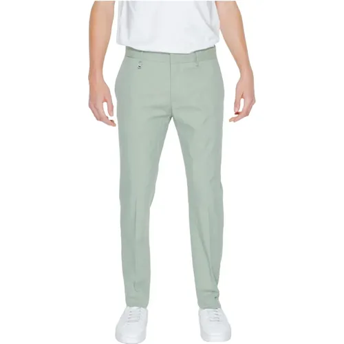 Grüne einfarbige Hose mit Taschen , Herren, Größe: L - Antony Morato - Modalova