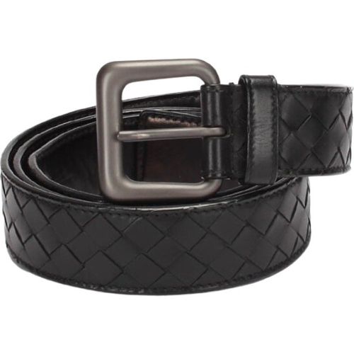 Pre-owned Intrecciato Leather Belt , female, Sizes: ONESIZE - Bottega Veneta Vintage - Modalova