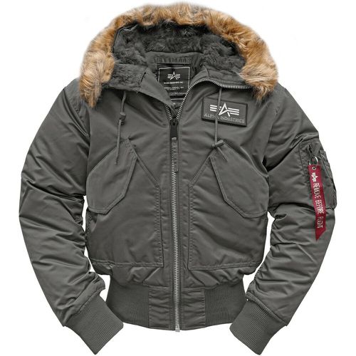 P Hooded jacket Replica , male, Sizes: M - alpha industries - Modalova