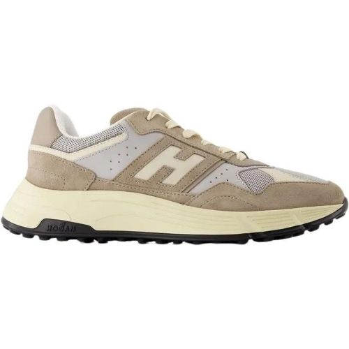 Low-Top Sneaker - Hyperlight Sneakers - Leather - Khaki - Gr. 40 (EU) - in - für Damen - Hogan - Modalova