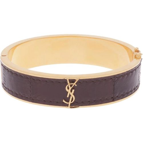 Armband - Ysl Armband - Gr. M - in Dunkelbraun - für Damen - Saint Laurent - Modalova