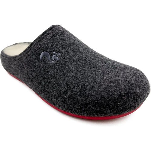 Sneakers - 1856 ® Recycled Wool Slippers dark grey red - für Damen - thies - Modalova