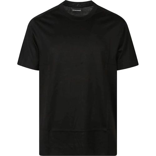 Logo T-shirt Black - Größe L - Emporio Armani - Modalova