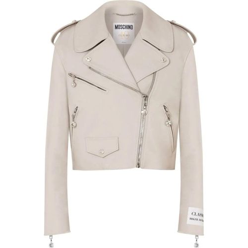 Jackets Beige - Größe 42 - beige - Moschino - Modalova