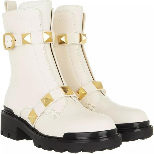 Boots & Stiefeletten - Roman Stud Boots Leather - Gr. 35 (EU) - in - für Damen - Valentino Garavani - Modalova