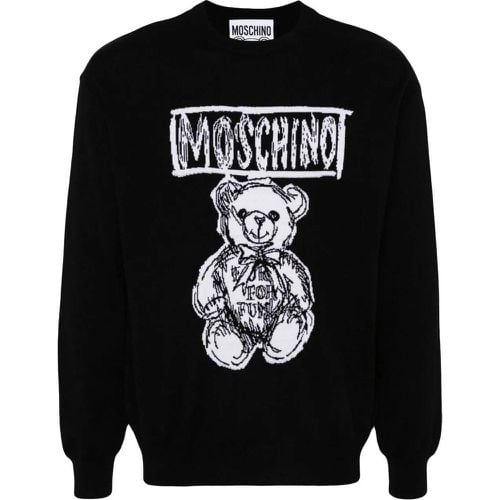 Sweaters Black - Größe 50 - Moschino - Modalova