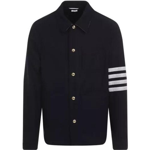 Utility Patch Pocket Jacket - Größe 3 - black - Thom Browne - Modalova