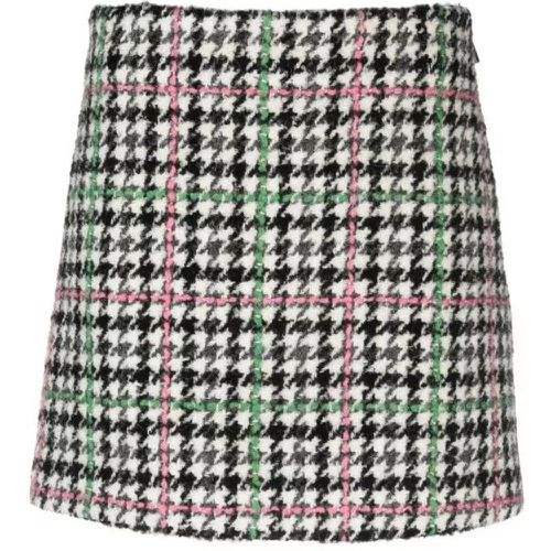 Plaid Check Multicolored Mini Skirt - Größe 40 - multi - MSGM - Modalova