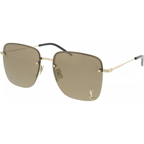 Sonnenbrille - SL 312 M-006 58 Sunglass WOMAN METAL - Gr. unisize - in - für Damen - Saint Laurent - Modalova